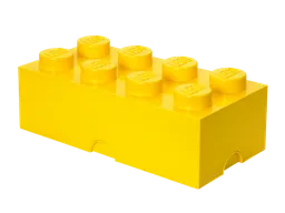 LEGO 8-Stud Storage Brick – Yellow (5006916)