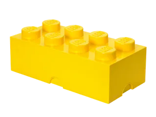 8-Stud Storage Brick – Yellow by LEGO – product photo 1 of 3