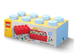 LEGO 8-Stud Storage Brick – Light Blue (5006918) - afbeelding 1