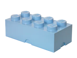 8-Stud Storage Brick – Light Blue by LEGO – product photo 1 of 4