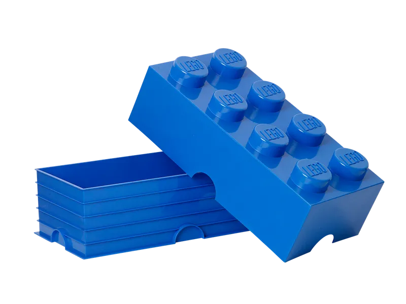 8-Stud Storage Brick – Blue by LEGO – product photo 3 of 4