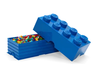 8-Stud Storage Brick – Blue by LEGO – product photo 4 of 4