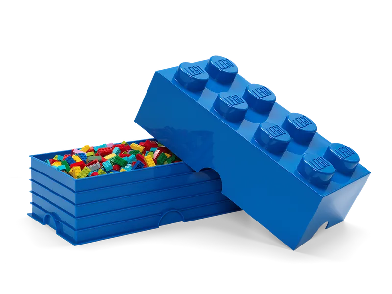 8-Stud Storage Brick – Blue by LEGO – product photo 4 of 4