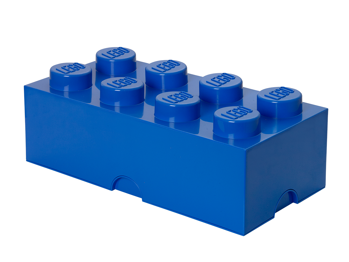 LEGO 8-Stud Storage Brick – Blue (5006921)