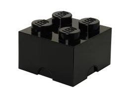 LEGO 4-Stud Storage Brick – Black (5006930)