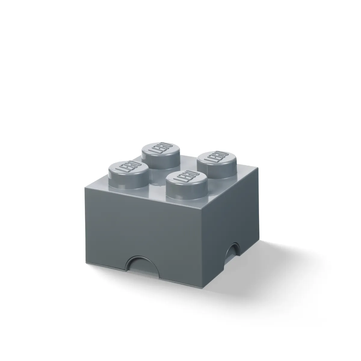 LEGO 4-Stud Storage Brick – Dark Gray (5006933)