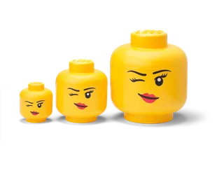 Storage Head – Large, Winking von LEGO – Produktfoto 1 von 4