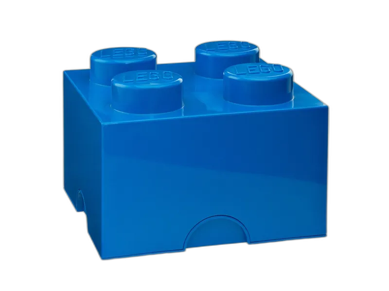 4-Stud Storage Brick – Blue