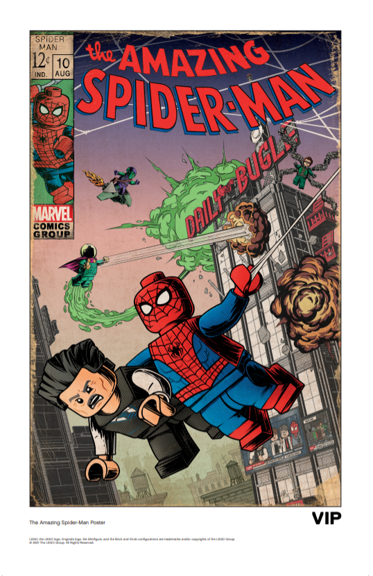 LEGO Spider-Man Daily Bugle Poster (5007043)