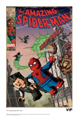 LEGO Spider-Man Daily Bugle Poster (5007043)