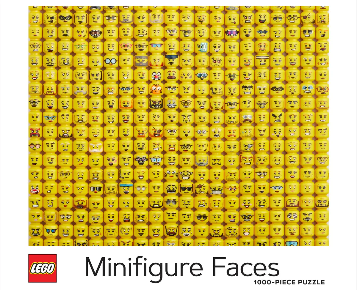 LEGO Minifigure Faces 1,000-Piece Puzzle (5007070)