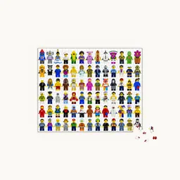 LEGO Minifigure 1,000-Piece Puzzle (5007071) - afbeelding 1