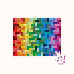 LEGO Rainbow Bricks 1,000-Piece Puzzle (5007072) - afbeelding 1