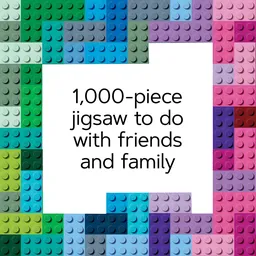 LEGO Rainbow Bricks 1,000-Piece Puzzle (5007072) - afbeelding 3