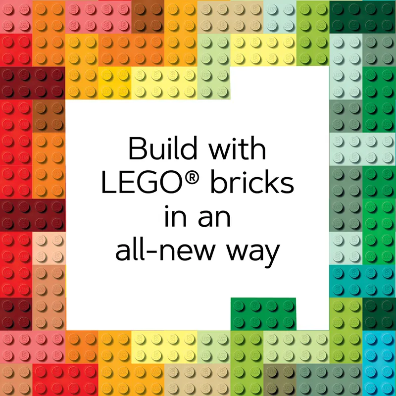 Rainbow Bricks 1,000-Piece Puzzle van LEGO – productfoto 6 van 6