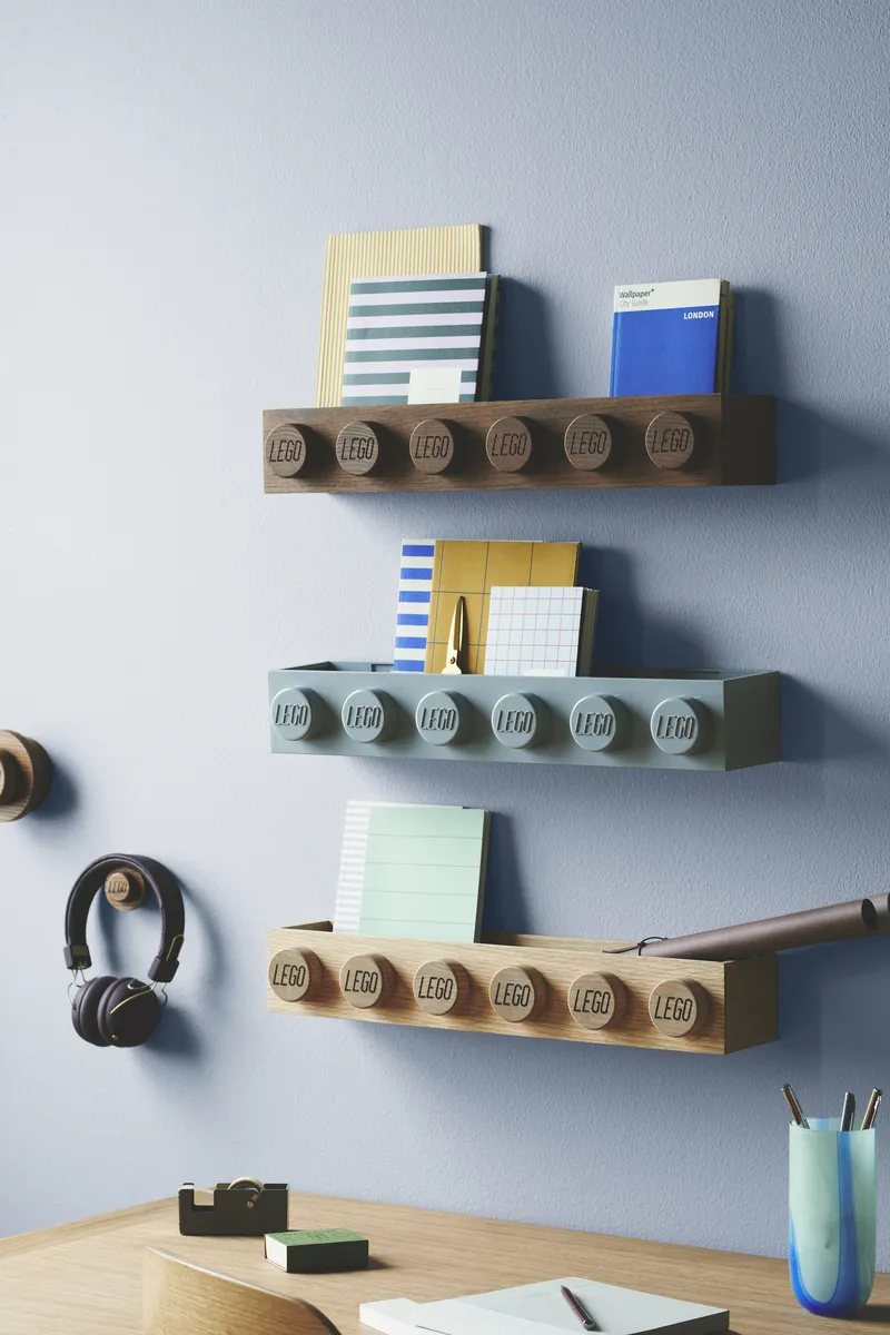 Wooden Book Rack – Dark Oak by LEGO – product photo 4 of 5
