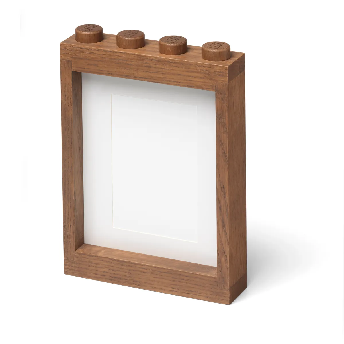 LEGO Wooden Picture Frame – Dark Oak (5007110)