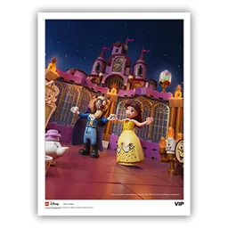 LEGO Belle & Beast Art Print (5007117)