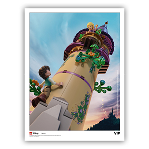 LEGO Rapunzel Art Print (5007119)