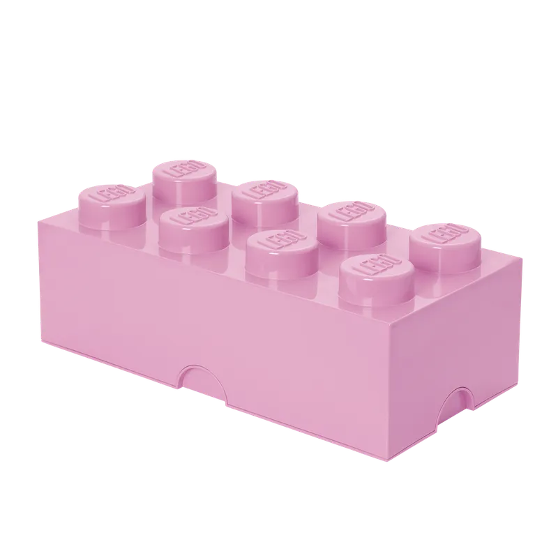 8-Stud Storage Brick – Light Purple från LEGO – produktbild 1 av 2