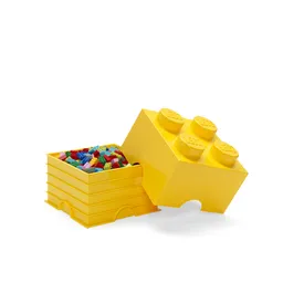 LEGO 4-Stud Storage Brick – Yellow (5007128) - afbeelding 2