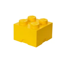LEGO 4-Stud Storage Brick – Yellow (5007128)