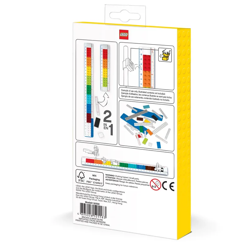2.0 Convertible Ruler with Minifigure by LEGO – product photo 4 of 5