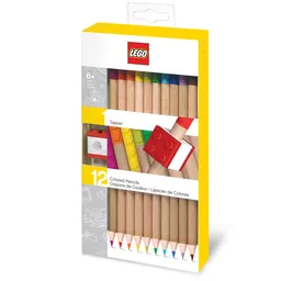 LEGO 2.0 12-Pack Colored Pencils with Topper (5007197) - afbeelding 1