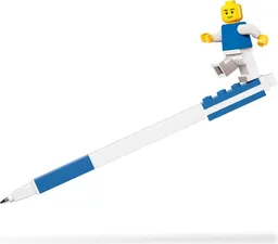 LEGO Pen Pal Gel Pen with Minifigure – Blue (5007201)
