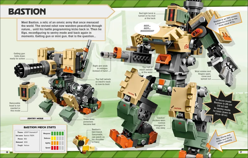 Mighty LEGO® Mechs Book de LEGO – photo du produit 3 sur 4