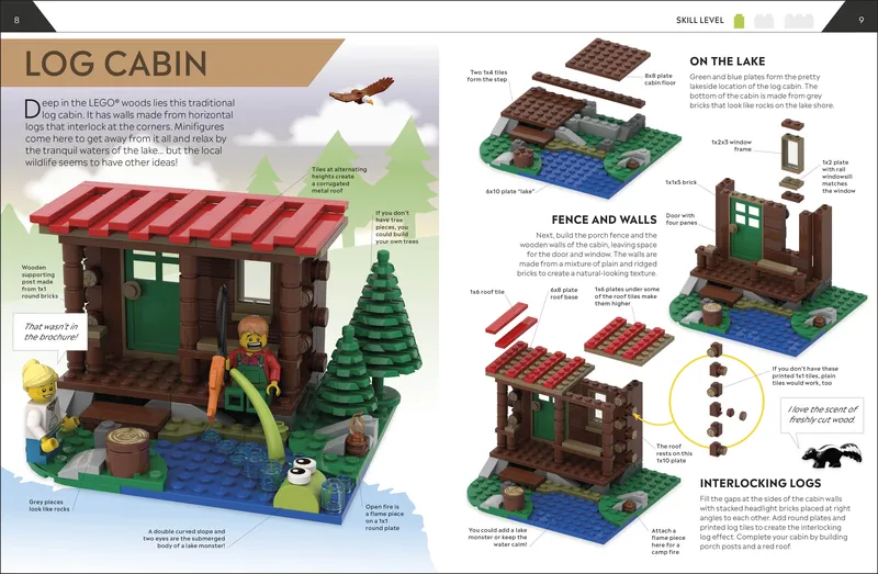 How to Build LEGO® Houses Book de LEGO – photo du produit 3 sur 4