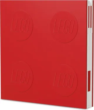 Notebook with Gel Pen - Red von LEGO – Produktfoto