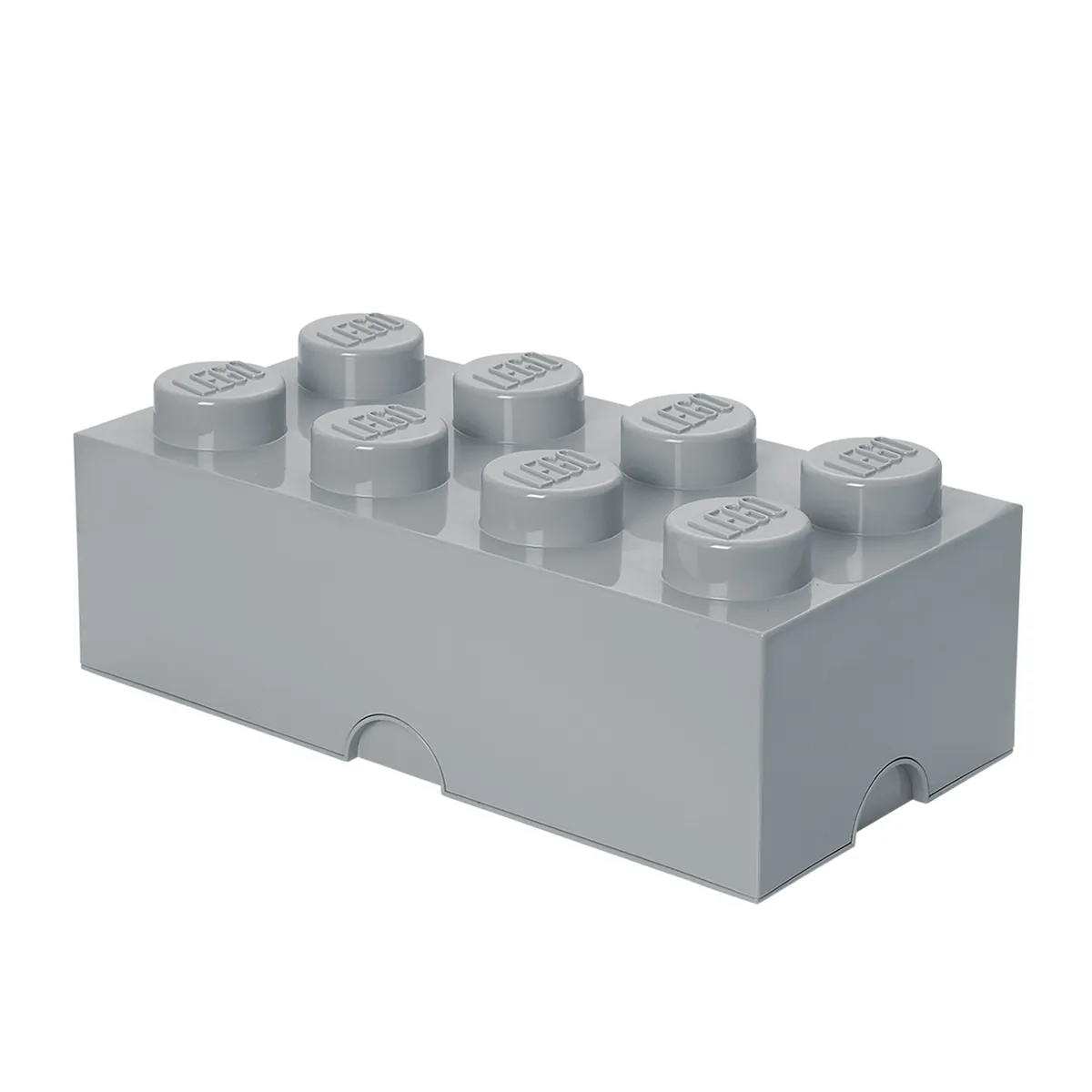 LEGO 8-Stud Storage Brick – Stone Gray (5007268)