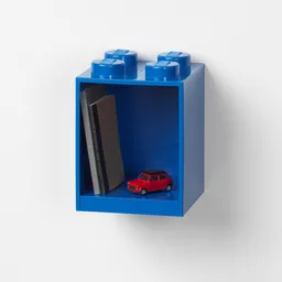 LEGO 4-Stud Brick Shelf – Blue (5007280) - afbeelding 2