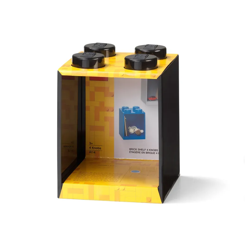 4-Stud Brick Shelf – Black by LEGO – product photo 2 of 3
