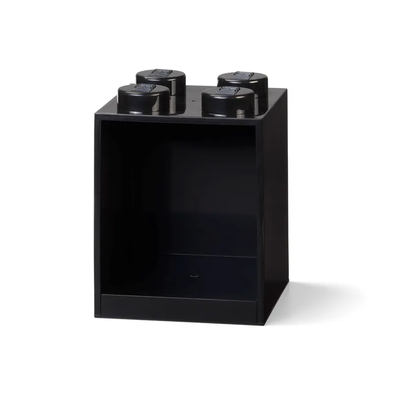 4-Stud Brick Shelf – Black by LEGO – product photo 1 of 3