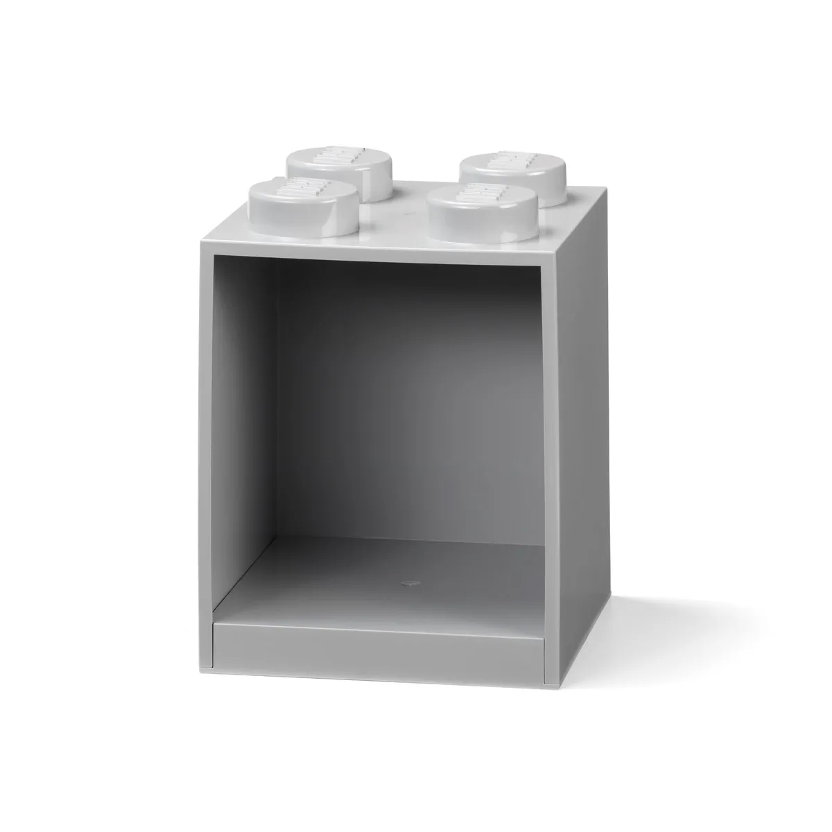 LEGO 4-Stud Brick Shelf – Gray (5007283)