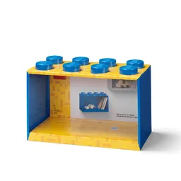 LEGO 8-Stud Brick Shelf – Blue (5007285) - afbeelding 1