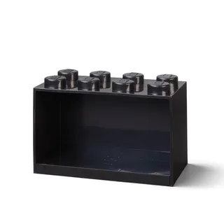 8-Stud Brick Shelf – Black by LEGO – product photo 1 of 3