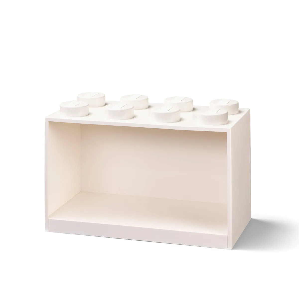 LEGO 8-Stud Brick Shelf – White (5007287)