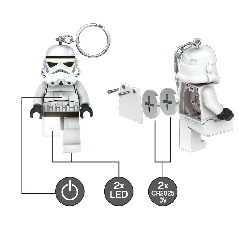Stormtrooper™ Key Light von LEGO – Produktfoto 3 von 6