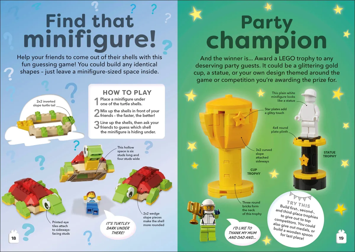 LEGO Party Ideas with Exclusive LEGO Cake Mini Model (5007580) - Bild 3