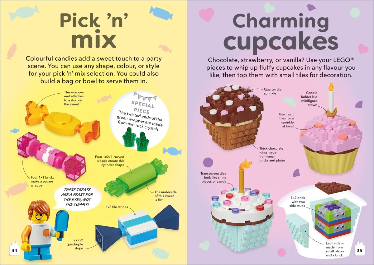 LEGO Party Ideas with Exclusive LEGO Cake Mini Model (5007580) - Bild 4