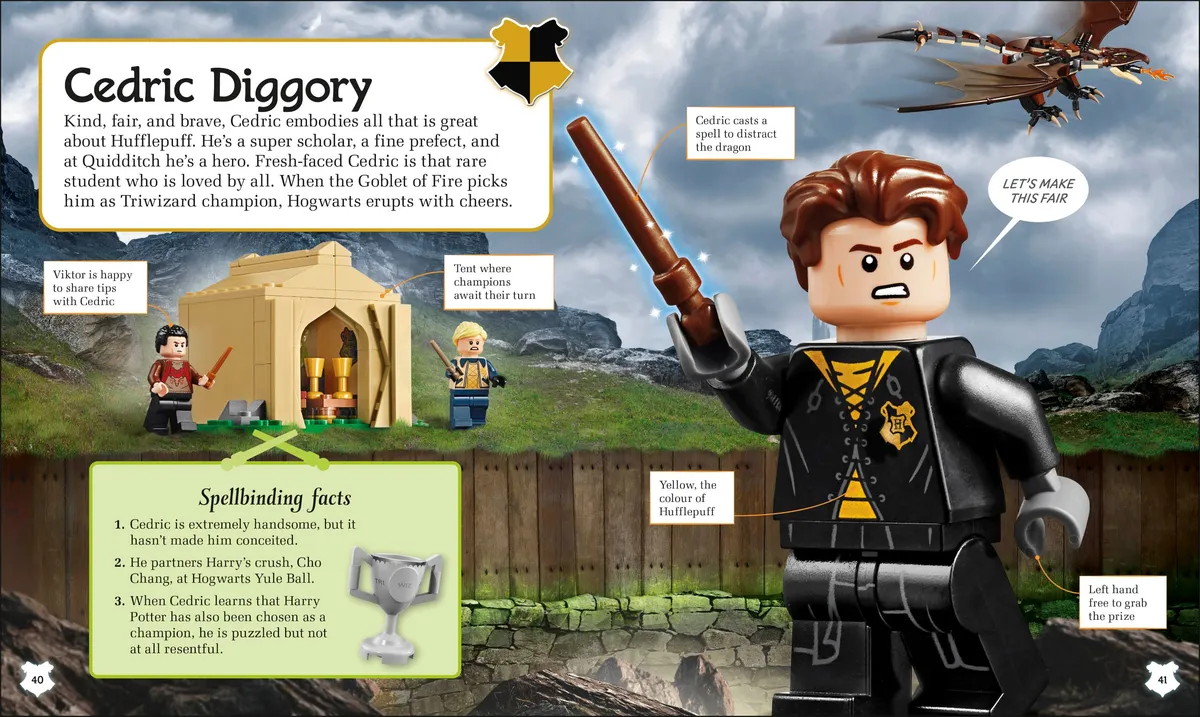 LEGO A Spellbinding Guide to Hogwarts™ Houses (5007615) - Bild 4