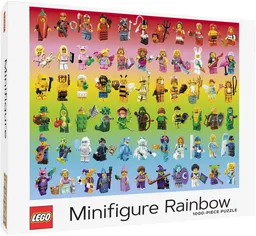 LEGO Minifigure Rainbow 1,000-Piece Puzzle (5007643) - afbeelding 1