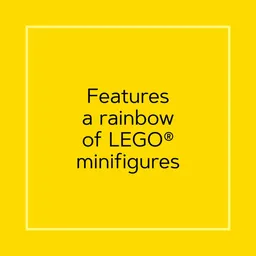LEGO Minifigure Rainbow 1,000-Piece Puzzle (5007643) - afbeelding 2