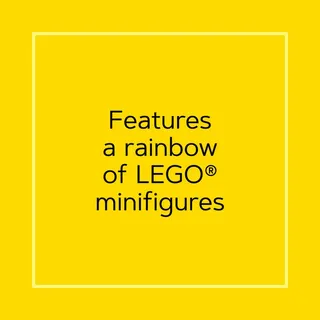 Minifigure Rainbow 1,000-Piece Puzzle by LEGO – product photo 3 of 4