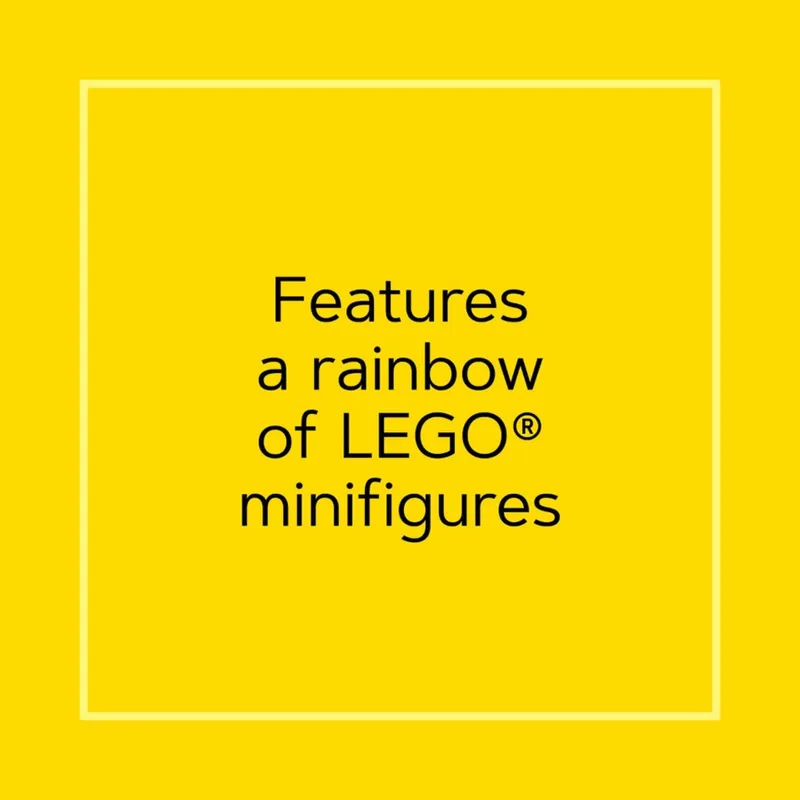 Minifigure Rainbow 1,000-Piece Puzzle by LEGO – product photo 3 of 4