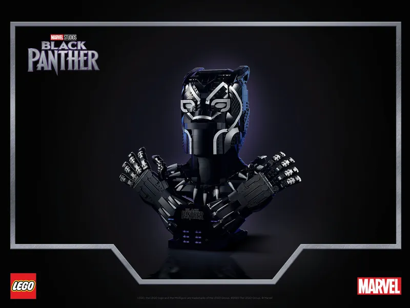 BLACK PANTHER POSTER LTD VIP by LEGO – product photo
