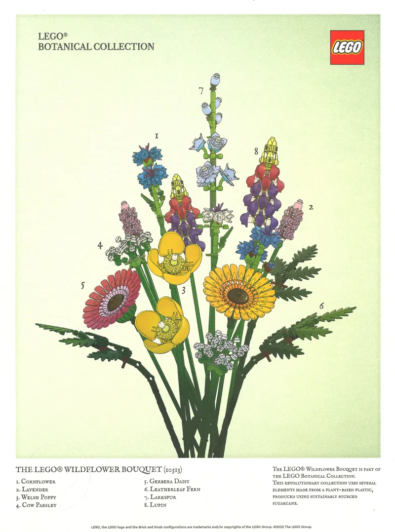 Botanical Collection Art Print – Wildflower Bouquet